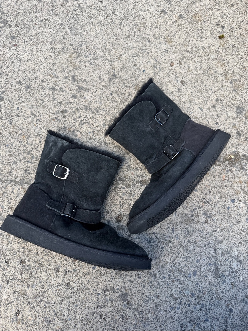 Women’s Sheepskin Fur Boots Winter Booties size 10